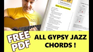 5 Gypsy jazz chords you have to know absolutely! +free pdf book