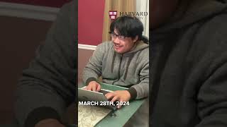 College Decision Reaction 2024 | Harvard University