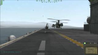 ArmA 2 CH-46 Formation Taxi to Take off from LHD Barton 15th MEU (SOC) Realism Unit