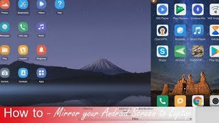 How to - Mirror your Android Screen to Laptop