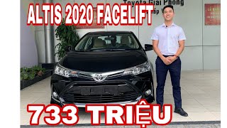 Toyota Corolla Altis 2020|Giá từ 733 triệu