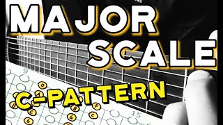 Guitar   C Major Scale   5 CAGED Pattern Positions