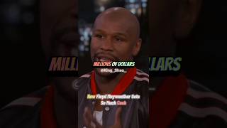 How Mayweather Gets So Much Cash | #floydmayweather #money #hustle