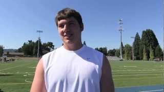 2012 Football Preview: 10 Questions with Aloha's Bryson Sullivan