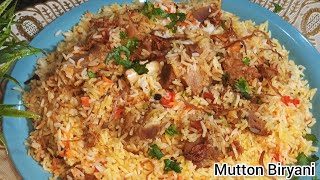 ½ Kg  Mutton Biryani Recipe 😋 | Easiest Mutton Biryani Recipe