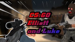 Csgo gameplay starring big man Elliot, and Luke