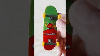 Techdeck "toy machine" mini skateboard  #fingerboard #shorts