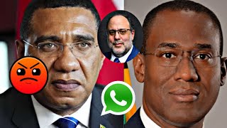 LE@K AUDIO!! Andrew Holness Private Investigation Mark Golden File Report Citizens Cry Out!!