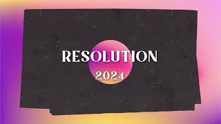 Resolution 2024 | Pastor Lance Halseth