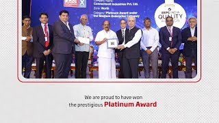 Connectwell - Platinum Award from EEPC