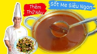 Công Thức SỐT ME Xào Các Loại Ốc & Hải Sản Ngon - Cách Làm Sốt Me Ngon