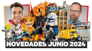 LEGO está en fuego con los lanzamientos de junio 2024... 🔥 | Contando Piezas Podcast #119