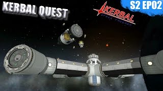 Kerbal Space Program - TO BOLDLY GO  - Kerbal Quest S2 - Part 02