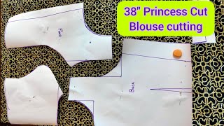 38"Princess Cut Blouse Cutting / Princess Cut Drafting/ Kisheel Creations