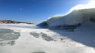 Buen bodyboarding en olas de marejada, 2023 | Reñaca | Chile