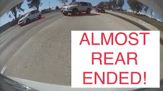 MY TESLA WAS ALMOST CRASHED INTO !