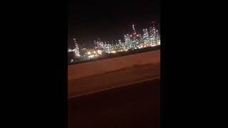 Kuwait oil company night view # shorts