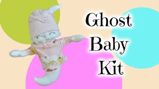 Making a Soft Sculpture Ghost Baby | New Kit in the Shop | By BeBe Babies and Friends