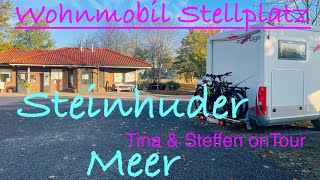 schöner Wohnmobil Stellplatz Steinhuder Meer / bei Hannover /4K/ Tina & Steffen onTour