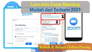 Cara Mudah Gabung atau Join Zoom Meeting Melalui Link dan Meeting ID di HP 2023 #zoom #zoommeeting