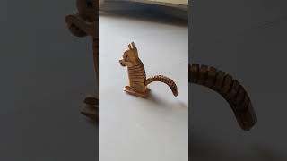 #Wooden Squirrel 🐿️🐿️🐿️ # Fun time 😃😄😃