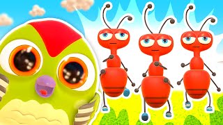 The Ants Go Marching song for kids - Nursery rhymes & kids' songs | Cartoons for toddlers