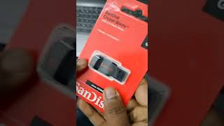 SANDISK CRUZER BLADE 16GB | OPENING | 2.0 USB | 350/- | #shorts