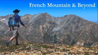 French Mountain, Frasco and Casco Peak Summits, via Mtn Biking Halfmoon Road [4K UHD!]