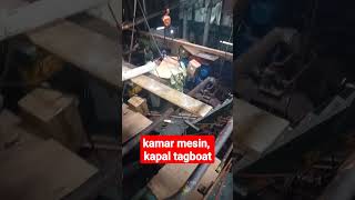 kamar mesin kapal tagboat