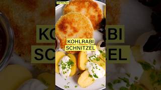 Knusprige Kohlrabischnitzel #einfachgeschmack #rezept #abendessen #lecker