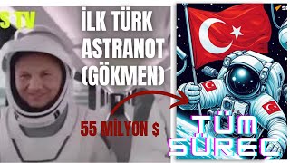 İLK TÜRK ASTRANOT (GÖKMEN) UZAYDA SPACE X ALPER GEZERAVCI