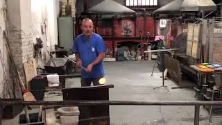 Glass Horse Sculpting, Murano Venice Italy