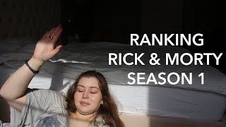 ranking rick and morty season 1