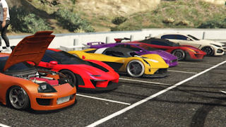 Chill GTA 5 Car Meet With Subs (Road To 100 Subs)