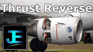 Thrust Reverse: Why Airplanes Spool up Engines after Touchdown