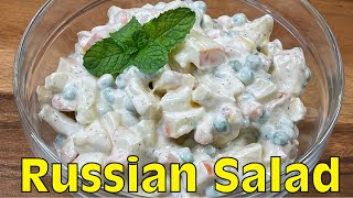 Russian Salad Recipe | Perfect Salad for Parties | Summer Salad | Simple & Delicious