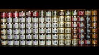 LittleBalladeer's Bath and Body Works Slatkin White Barn Candle Collection (SMALL CANDLES) 5-29-2013