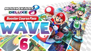 Mario Kart 8 Deluxe | Booster Course Pass Wave 6: Every Track & Character | XT Gameplay