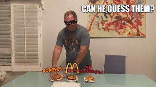 Popeyes vs. McDonalds vs. Chick-fill-A | Can He Guess Them?