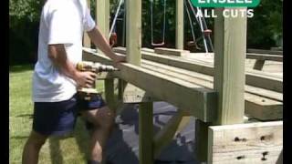 How to Build a Deck. Part 05 Sub-frame Cont. How to Build a Timber Garden Deck with Q-Deck Products.