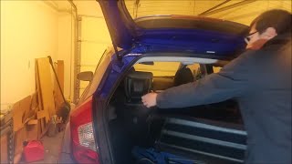 2015+ Honda Fit Cargo Cover Installation and Quick Review (Honda Jazz)