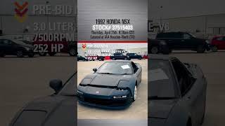 NSX NSX NSX! What are you waiting for? Go bid! This 1992 Honda NSX will be the gem of a collection💎🔥