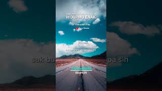 AGAR HIDUPMU ENAK | Dr. Fahruddin Faiz | Guru Master