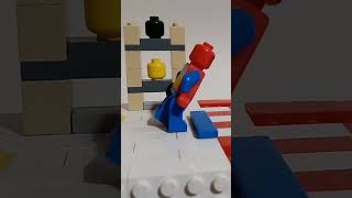 Spiderman gets a strike #ideashq #lego #shorts #bowling #spiderman #marvel