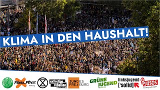 Klima in den Haushalt! | Fridays for Future Freiburg