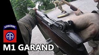 M1 Garand stoppages POV | Battleclip | WWII Reenacting