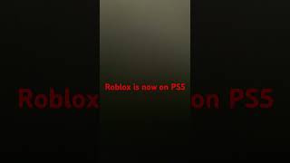 Roblox PS5