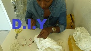 DIY  taie  d'oreiller : DIY  style berbére