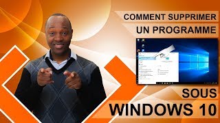 windows 10 - Comment supprimer un programme, une application #08