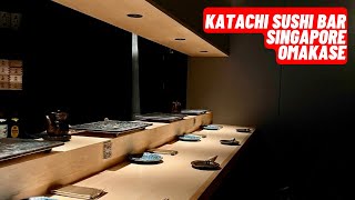 Katachi Sushi Bar Omakase | Singapore Fine Dining Japanese  新加坡美食之旅